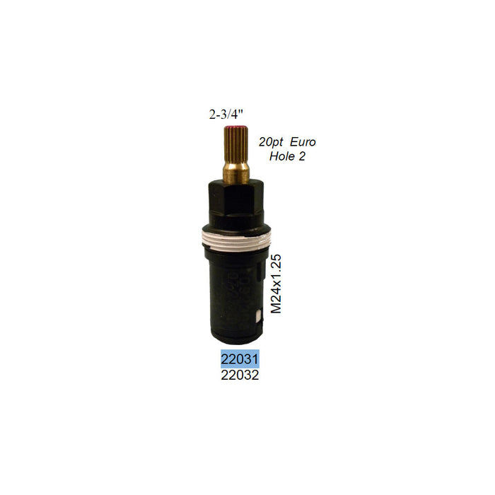 Kohler Replacement 2-3/4 Cartridge Hot and Cold Set