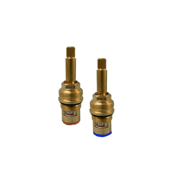 ELJER replacement 2 Hole Hot and Cold Set Ceramic Cartridges
