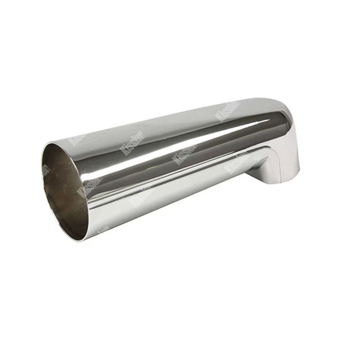 Chrome Tub Spout Slip On Set Screw Mount Contemporary Design