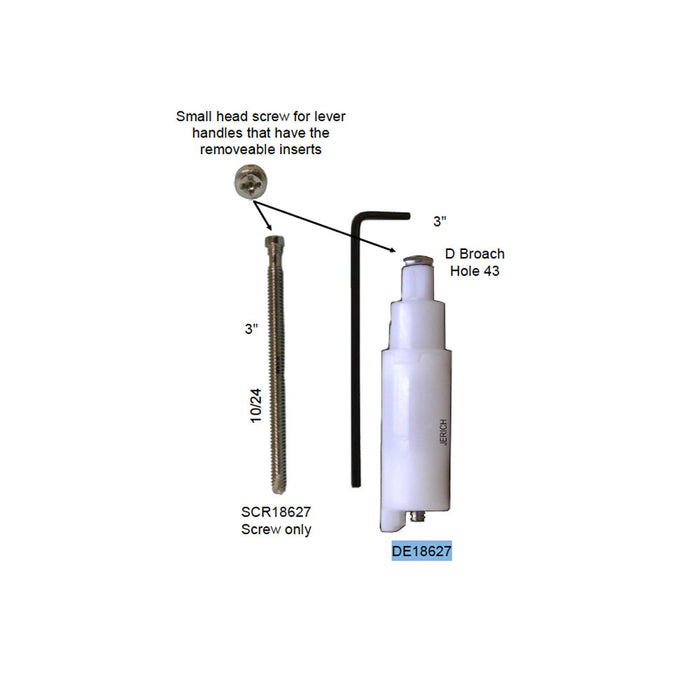 Delta Replacement Stem Extender For Cartridge - Includes Allen Wrench and Screw