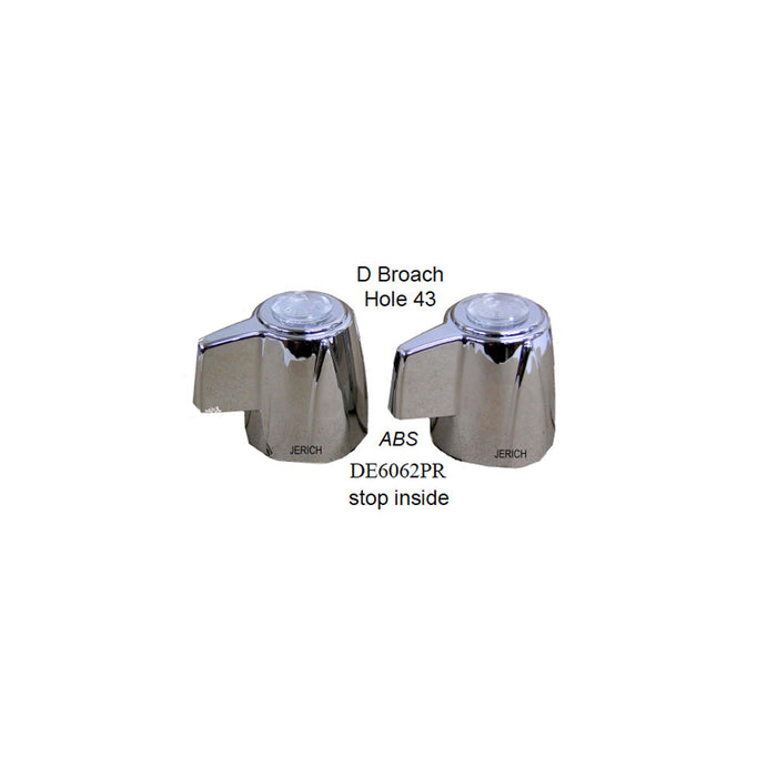 Delta Replacement Handle Set For Hot and Cold Pair