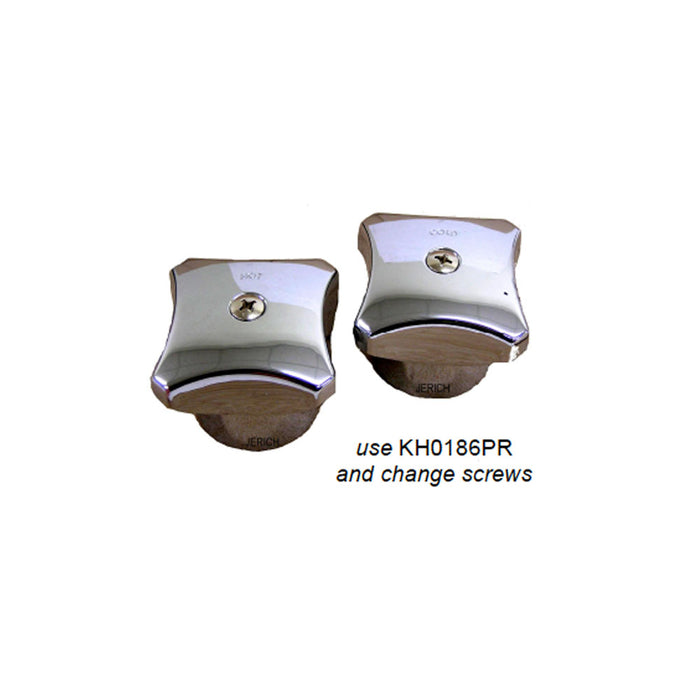 Kohler Replacement Handle Pair KH1186PR with screw