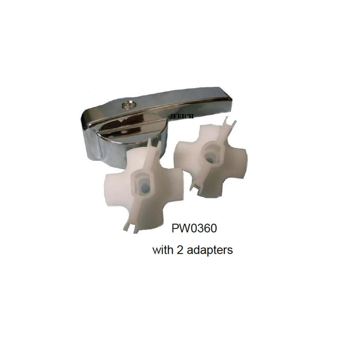Powers 900 Series Tub Shower Handle with Adapters