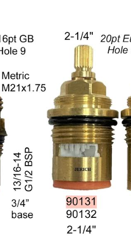 Grohe Replacement Diverter 90131 3/4 turn ceramic stem