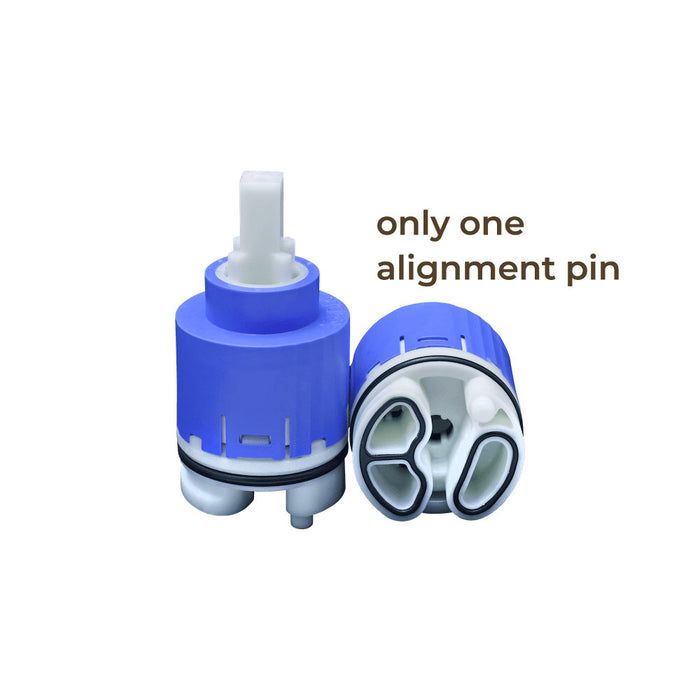 Kerox Original BSDR40 1 alignment Pin 40mm Single Lever Faucet Cartridge