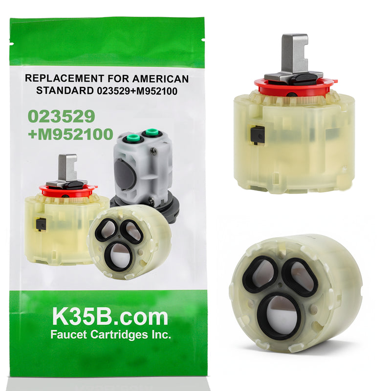 American Standard Single Lever Tub Shower Replacement Type P Cartridge 23529 and 952100 Pressure Balancing Spool