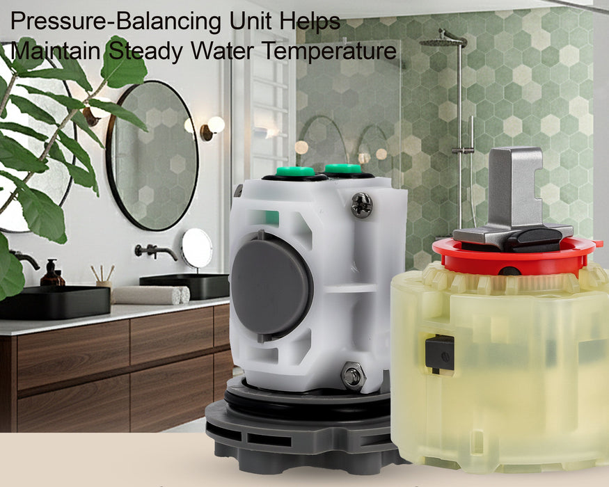 American Standard Single Lever Tub Shower Replacement Type P Cartridge 23529 and 952100 Pressure Balancing Spool