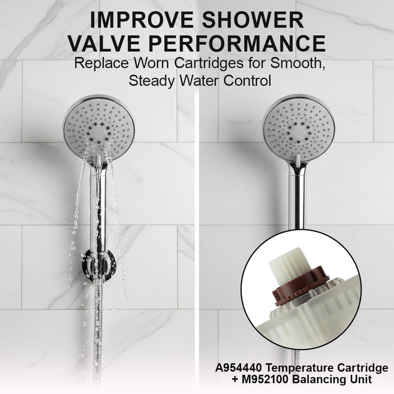 American Standard Single Lever Tub Shower Replacement Cartridge and Pressure Balancing Spool In Stock