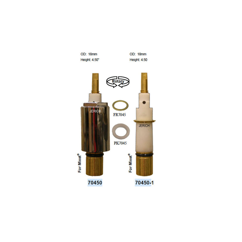 Mixet Replacement Cartridge 70450-1 Rotary Stem
