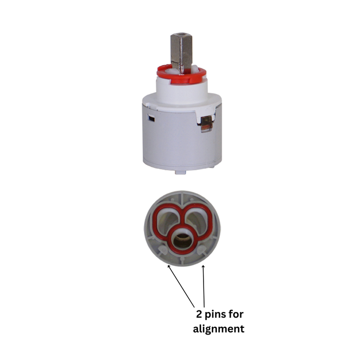 Hydroplast Single Lever Faucet Cartridge 35mm - G35 - Fits KOHLER