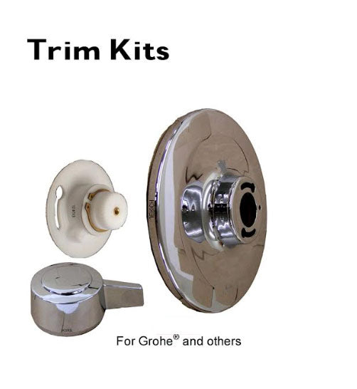 RBK4750 Trim Kit with insert ESC Plate  Handle and Plate Screws - Chrome